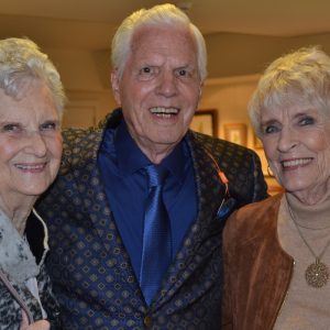 Three Highlands at Pittsford residents who modeled in the annual Fashion Show fundraiser