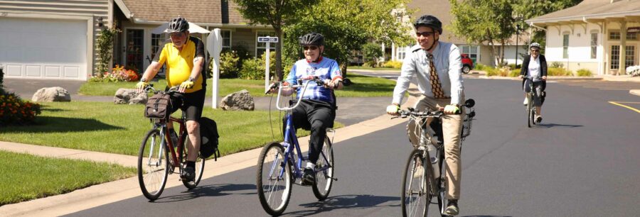 Bicycling at The Highlands